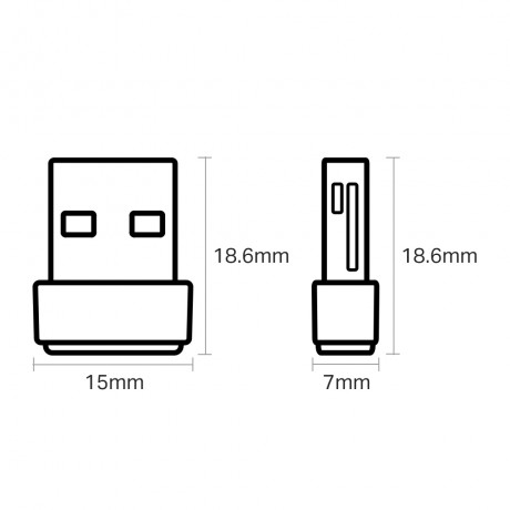 TP-LINK ARCHER T2U 600MBPS NANO USB ADAPTÖR