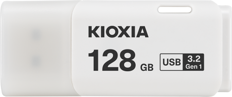 128GB USB3.2 GEN1 KIOXIA BEYAZ USB BELLEK LU301W128GG4