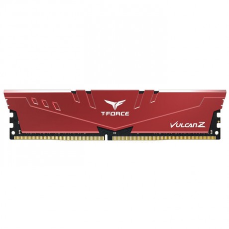 Team T-Force Vulcan Z Red 32GB 2x16GB 3200MHz CL16 DDR4 Gaming Ram (TLZRD432G3200HC16FDC01)