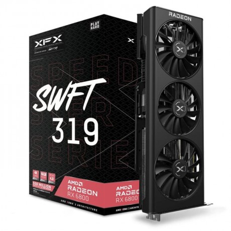 XFX Speedster SWFT 319 RX 6800 Core 16GB GDDR6 256Bit (RX-68XLAQFD9)