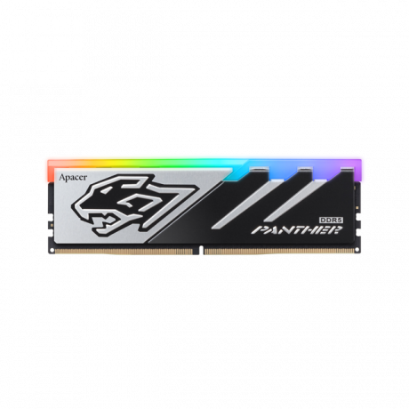 Apacer Panther RGB 16B 1x16GB 5200MHz CL38 DDR5 Gaming Ram (AH5U16G52C5029BAA-1)