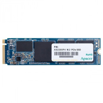 Apacer AS2280P4 512GB 2100/1500MB/s NVMe PCIe Gen3x4 M.2 SSD Disk (AP512GAS2280P4-1)