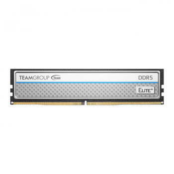 Team Elite Plus Silver 8 GB (1x8GB) 4800 Mhz DDR5 CL40 U-DIMM RAM(TPSD58G4800HC40016) 