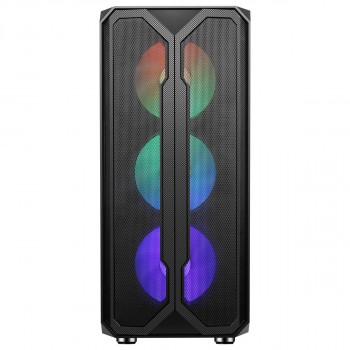 GamePower Aura 4*120mm Siyah Fan A-RGB Şerit Led Gaming ATX Kasa