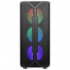 GamePower Aura 4*120mm Siyah Fan A-RGB Şerit Led 500W 80+ Bronze Power Supply Gaming Kasa