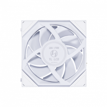 Lian Li UNI FAN TL-LCD 3x120mm Beyaz Kasa Fanı (G99.12TLLCD3W.00)