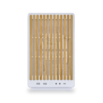 Lian Li Dan Case A3 Beyaz Ahşap M-ATX Mini-Tower Kasa (G99.A3W-WD.00)