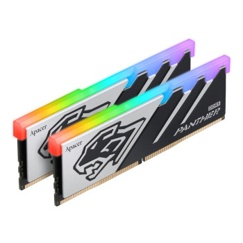 Apacer Panther RGB 16GB 1x16GB 6400MHz CL36 DDR5 Gaming Ram (AH5U16G64C6529BAA-1)